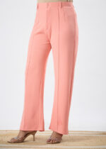 Women's Viscose Rayon Straight-Fit Solid Trousers For Casual and Formal Wear - Image 5