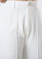 Women's Viscose Rayon Straight-Fit Solid Trousers For Casual and Formal Wear - Image 5